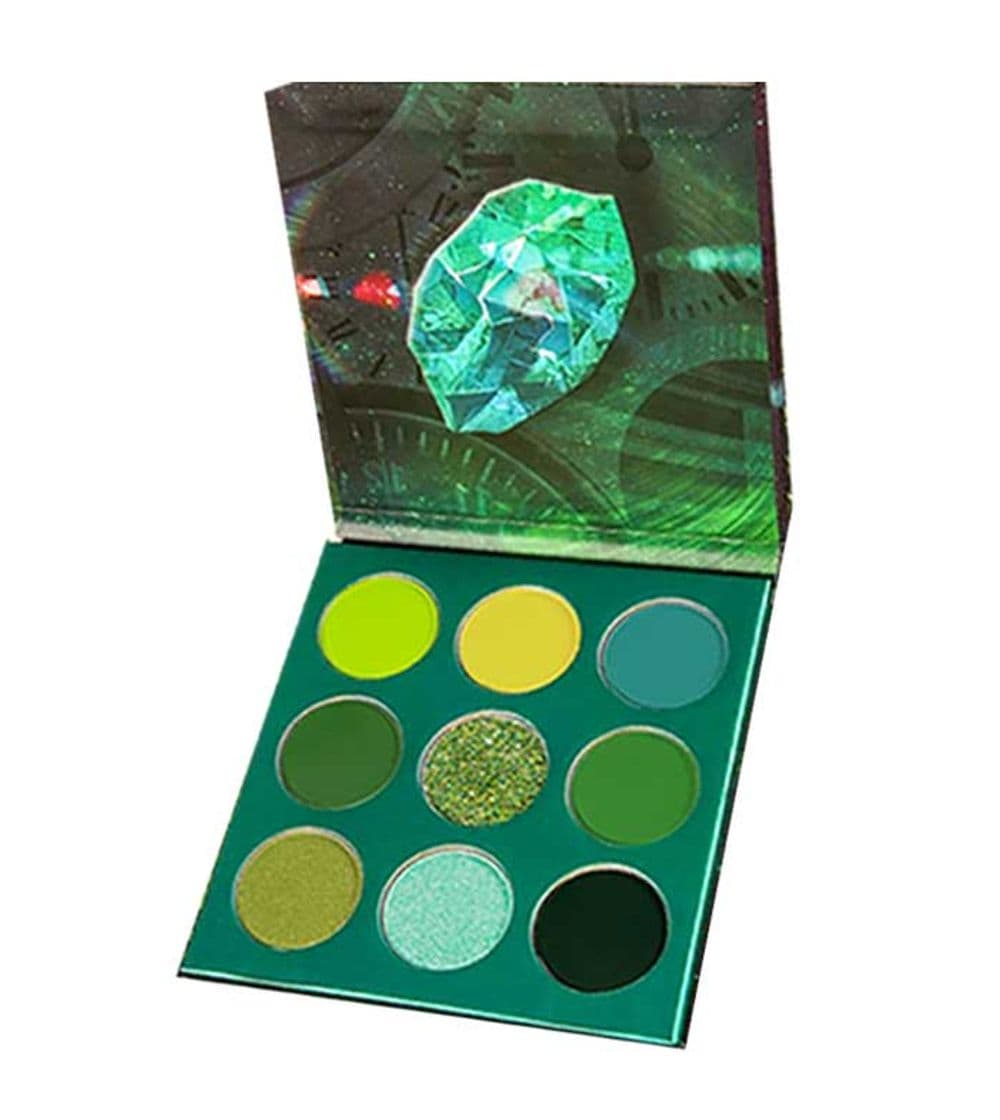 Fashion Time - 9 Colors Shadow Palette (Green) – DOCOLOR OFFICIAL