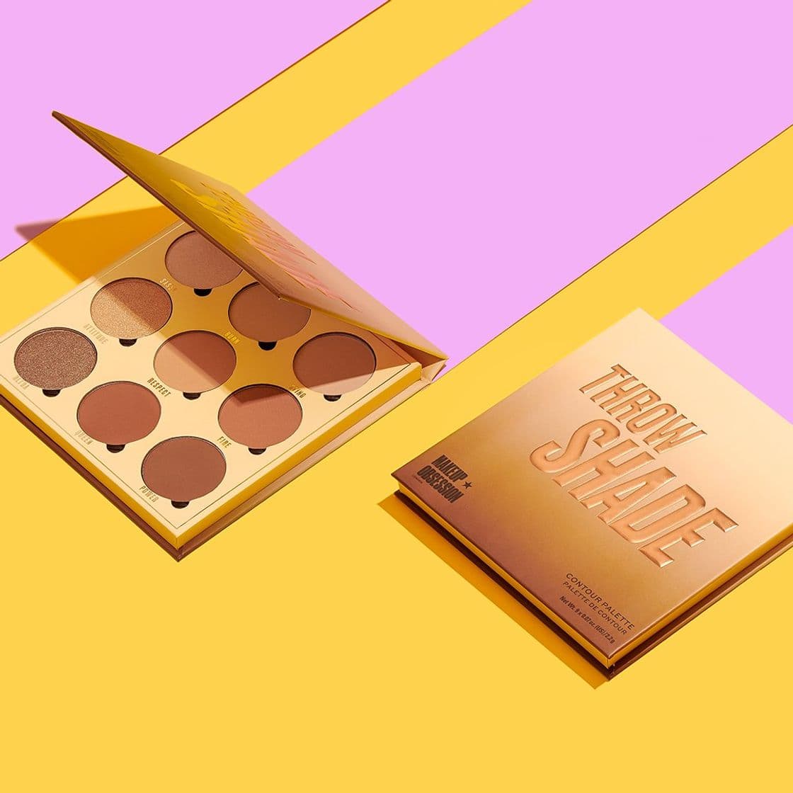 Fashion Throw Shade Contour Palette