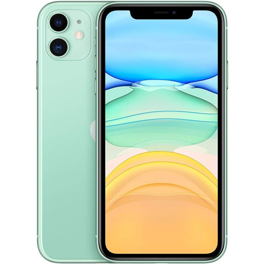 Fashion Apple iPhone 11, Verde, 128 GB, 6.1" Liquid Retina HD, Chip A13