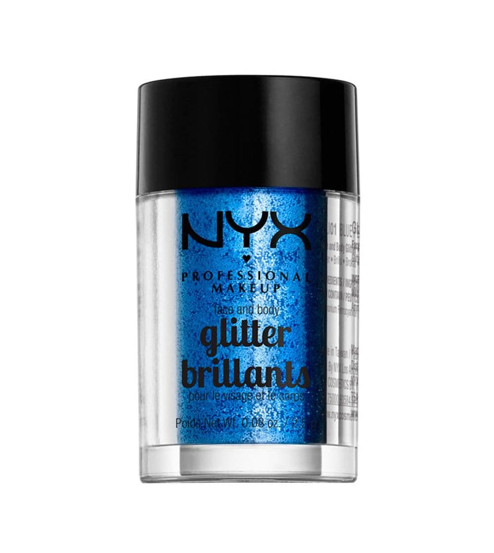 Fashion Nyx Professional Makeup - Face & Body Glitter - GLI01: Blue
