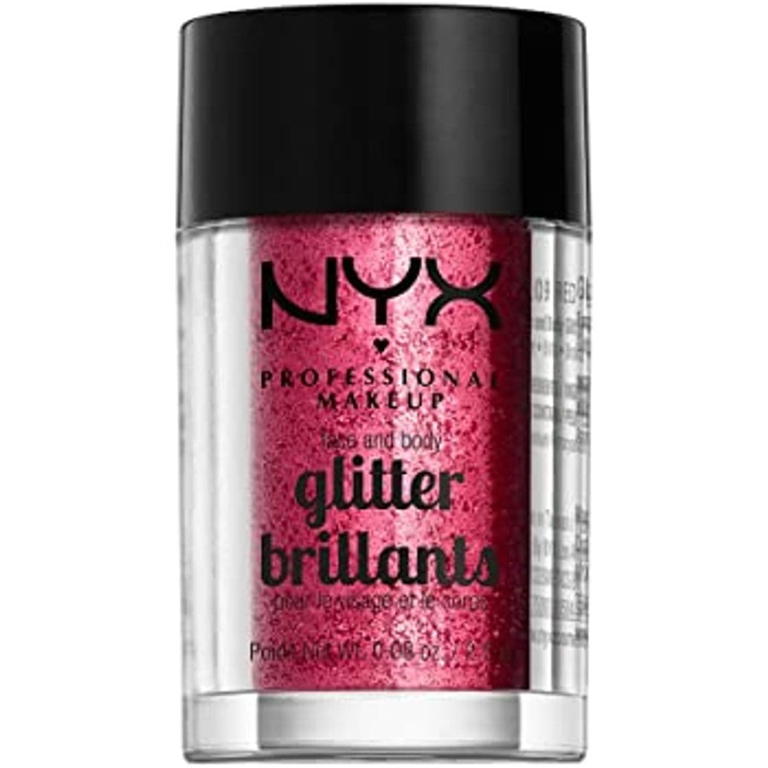 Fashion Nyx Professional Makeup - Face & Body Glitter - GLI09: Red