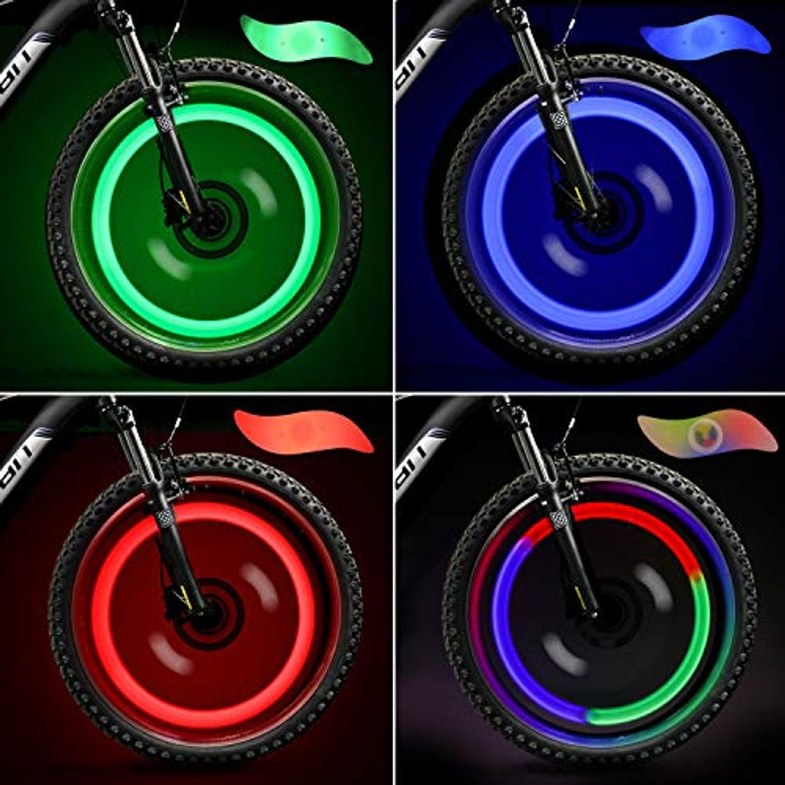 Producto TAGVO 4pcs luz de radios de Bicicleta