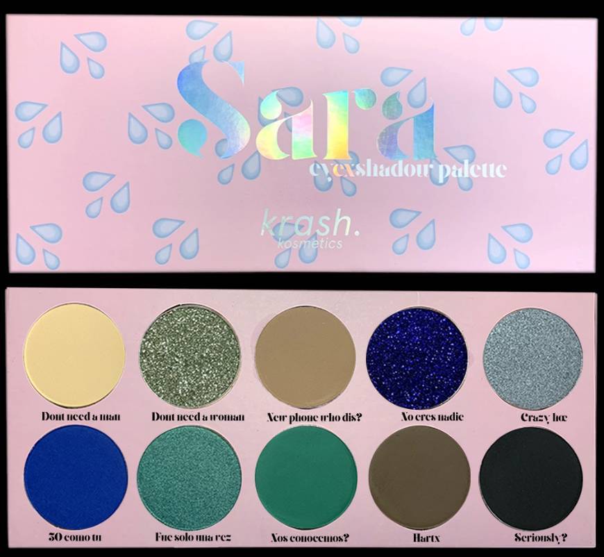 Producto Eyeshadow Palette Sara