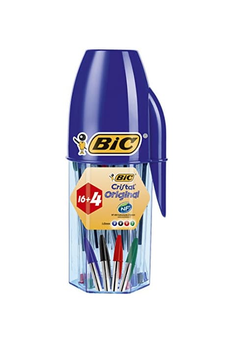 Electronic BIC Cristal Original bolígrafos punta media - colores Surtidos