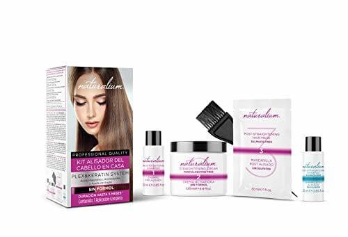 Beauty Naturalium Kit Alisado Brasileño - Set Alisador de Pelo de Mujer con