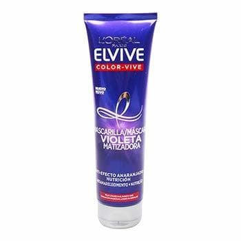 Belleza L'Oréal Paris Elvive Color Vive Mascarilla Violeta Matizadora para el Pelo con