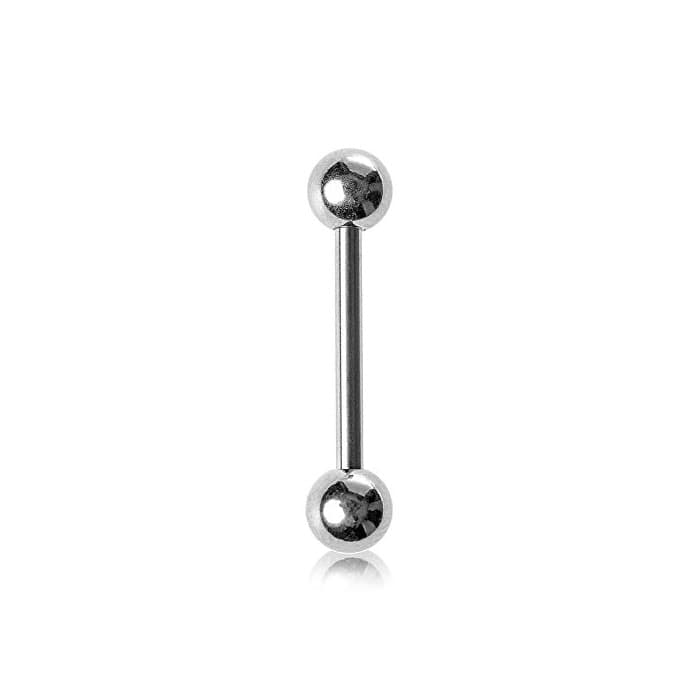 Fashion Blue Banana Body Piercing Acero Quirúrgico 1.6mm Barbell