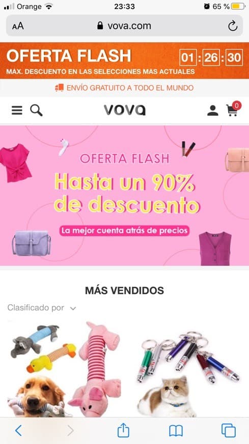 Fashion Tienda online con mucha variedad de productos y descuentos.