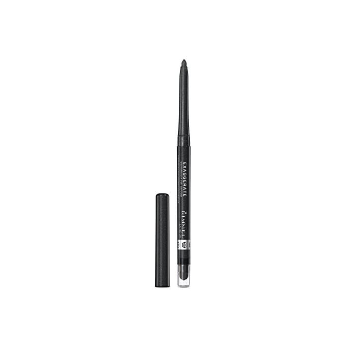 Beauty Rimmel London Exaggerate Automatic Eyeliner Waterproof - Delineador de Ojos Retráctil, Tono