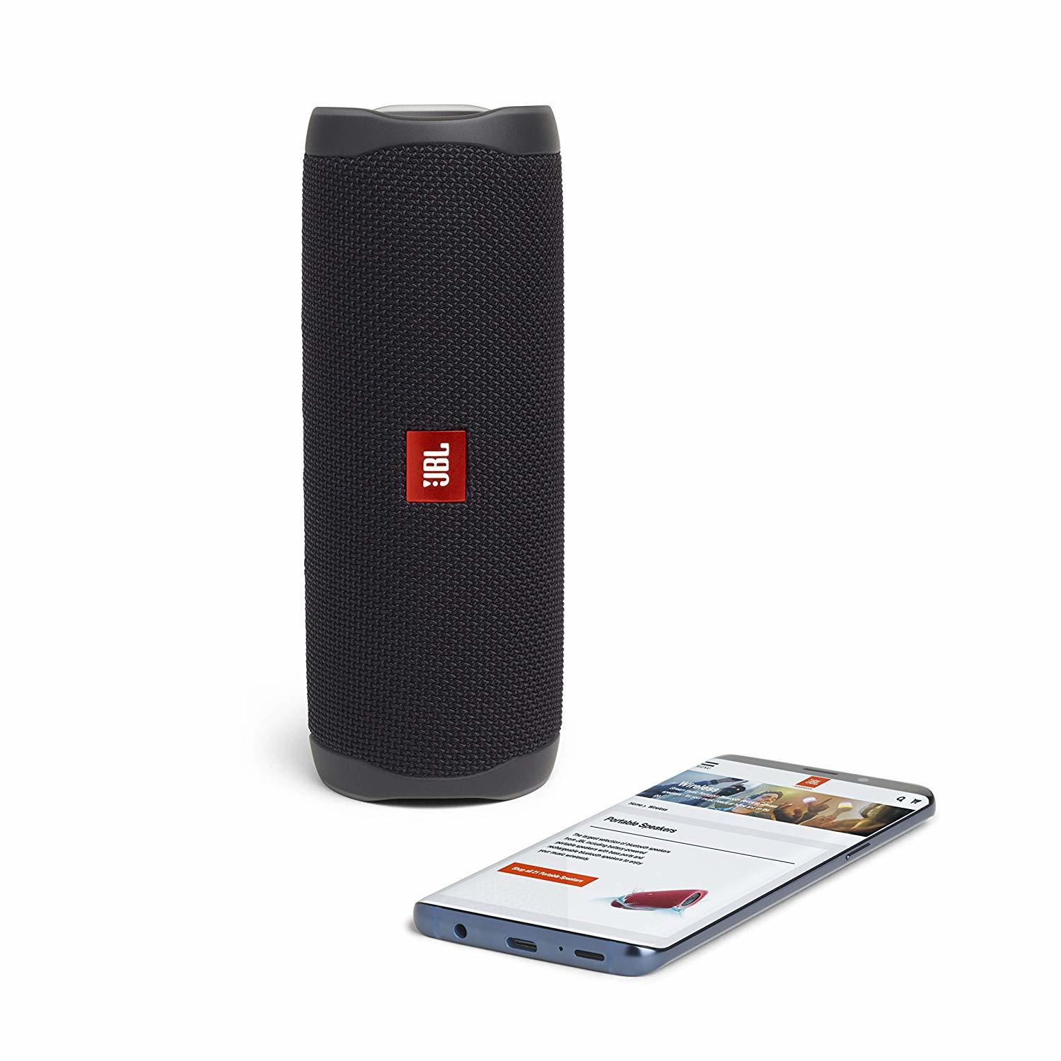 Electrónica JBL Flip 5 - Altavoz inalámbrico portátil con Bluetooth, speaker resistente al