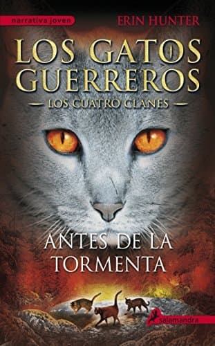 Libro Antes de la tormenta: Los gatos guerreros - Los cuatro clanes IV