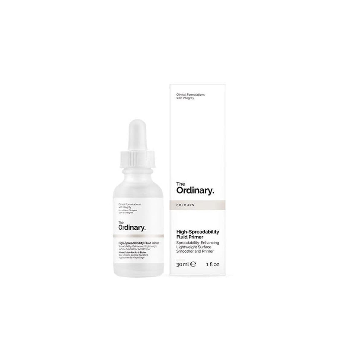 Producto High-Spreadability Fluid Primer THE ORDINARY Prebase alisadora