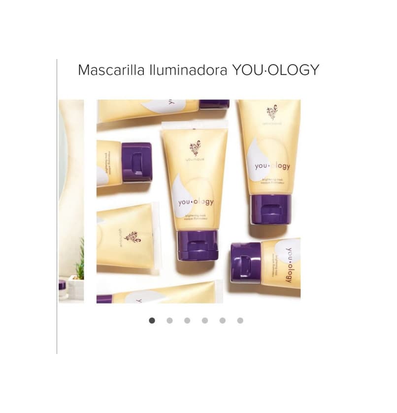 Producto Mascarilla iluminadora