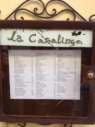 Restaurantes Trattoria La Casalinga