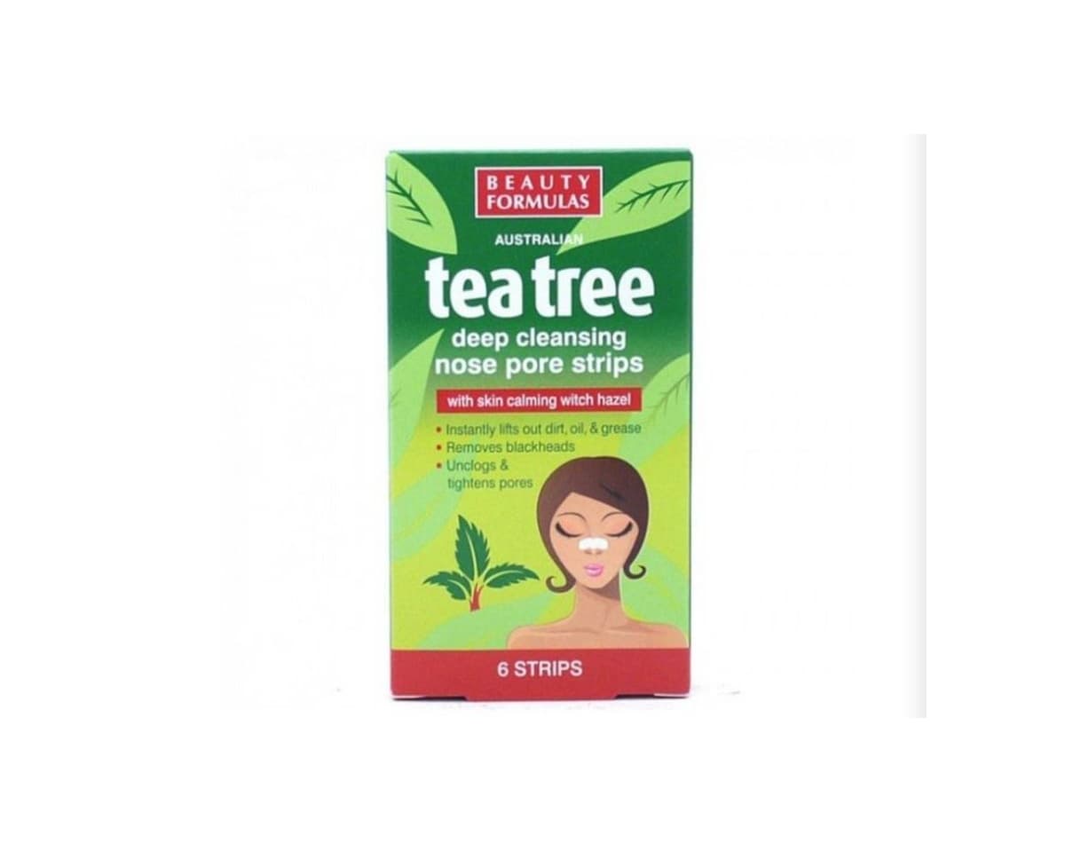 Product 6 Tiras anti puntos negros nariz TEA TREE 1€