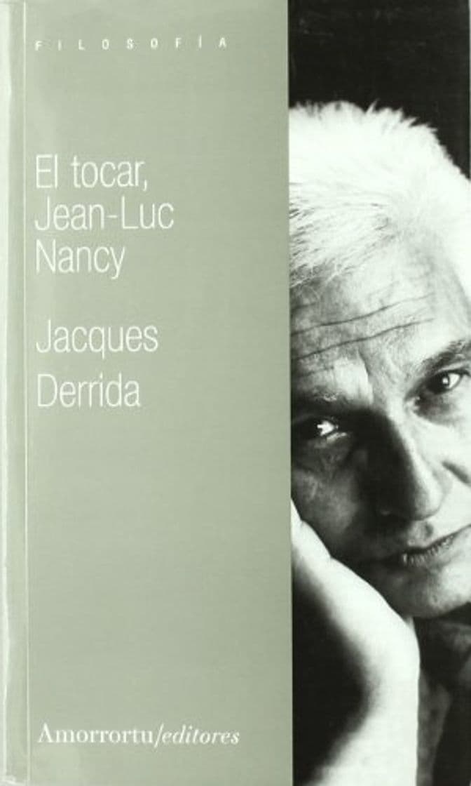 Libro El tocar, Jean Luc-Nancy