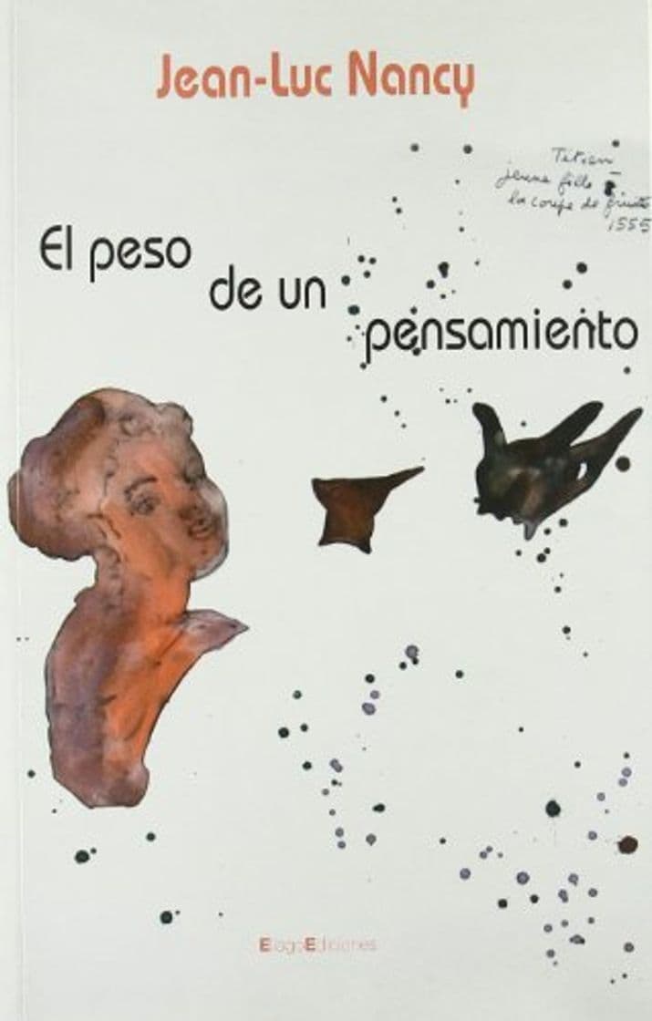 Libro El peso de un pensamiento