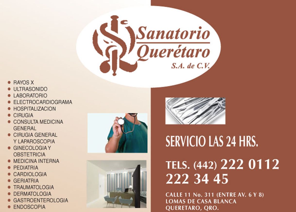 Lugar Sanatorio Queretaro