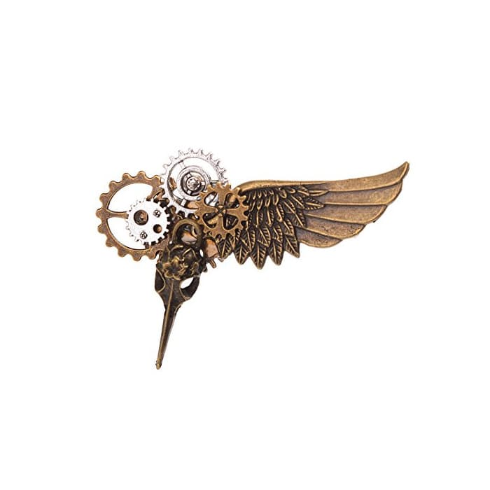 Producto GRACEART Vendimia Steampunk Engranajes Reloj Broche Alfiler