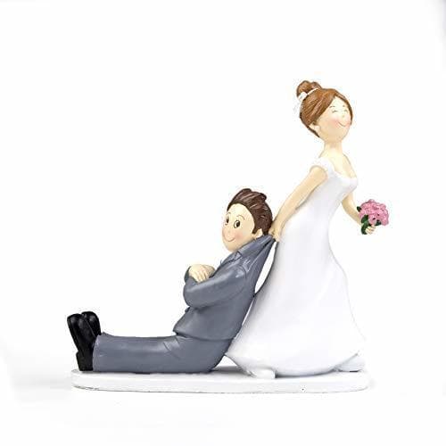 Product Mopec Y967 - Figura de pastel de boda novios sí o sí