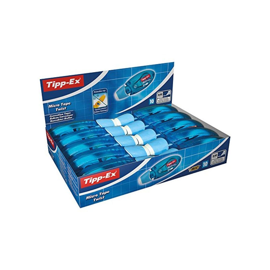 Product Tipp-Ex Micro Tape Twist - Caja de 10 unidades