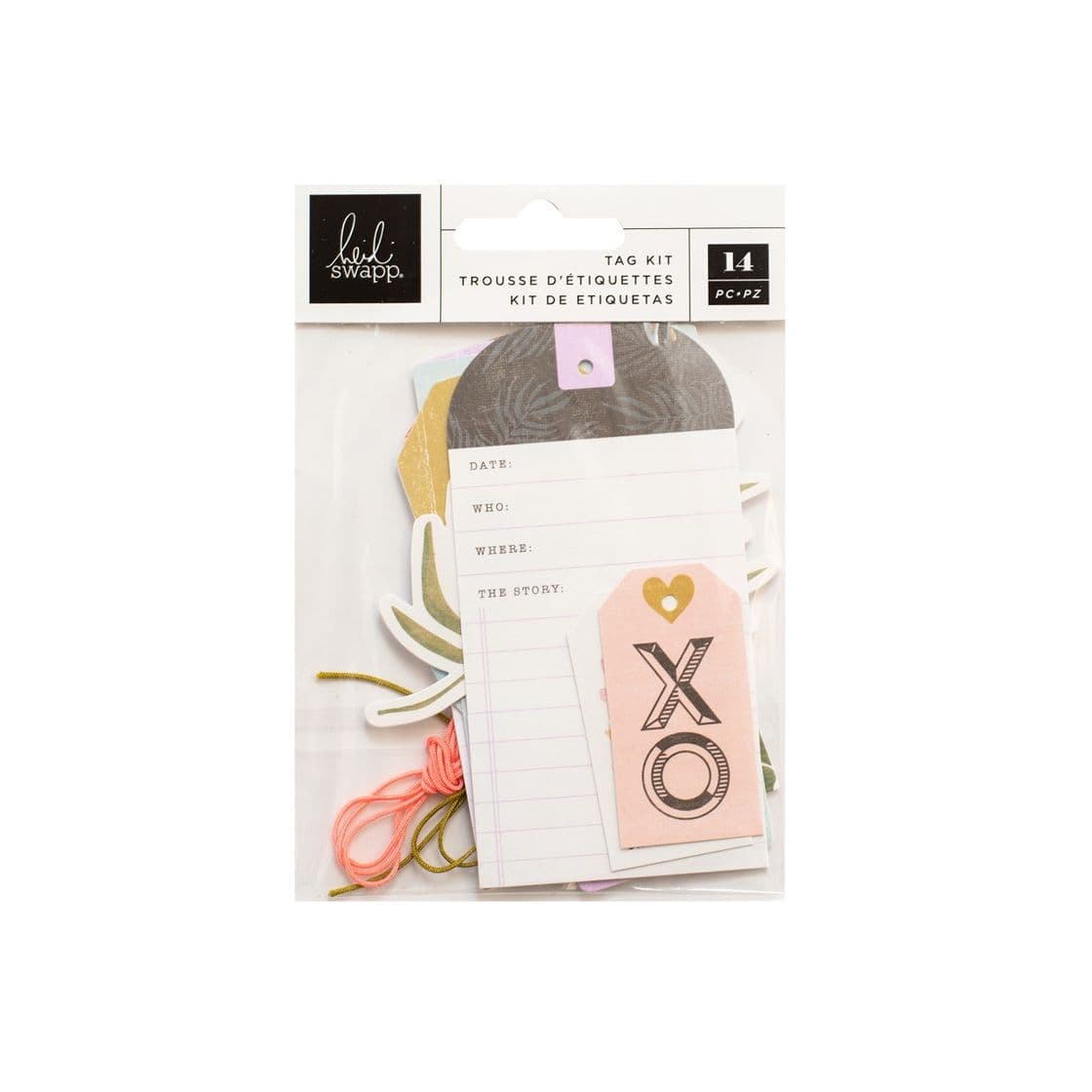 Producto Set de etiquetas Old School de Heidi Swapp