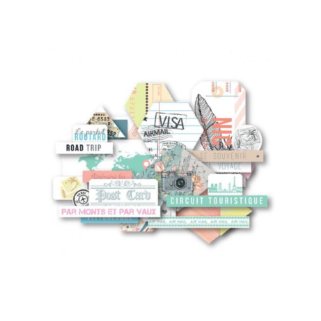 Producto Die Cuts CARNET DE ROUTE