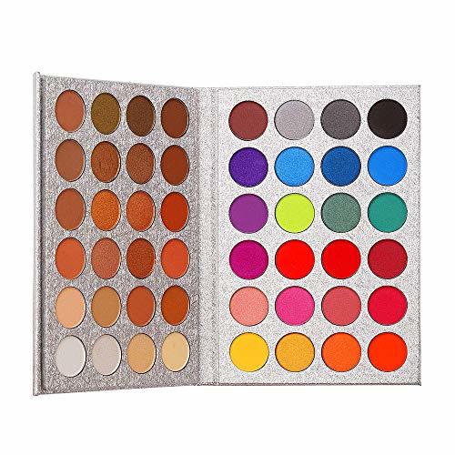 Belleza Paleta de sombras de ojos Maquillaje Brillo mate 48 colores Desnudos profesionales