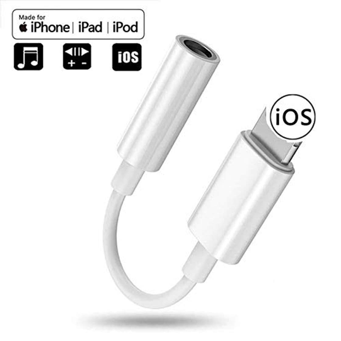 Producto Adaptador de iPhone Adaptador Jack de 3