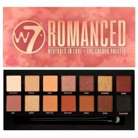 Beauty Paleta de colores W7 Romanced Neutrals In Love.Eye