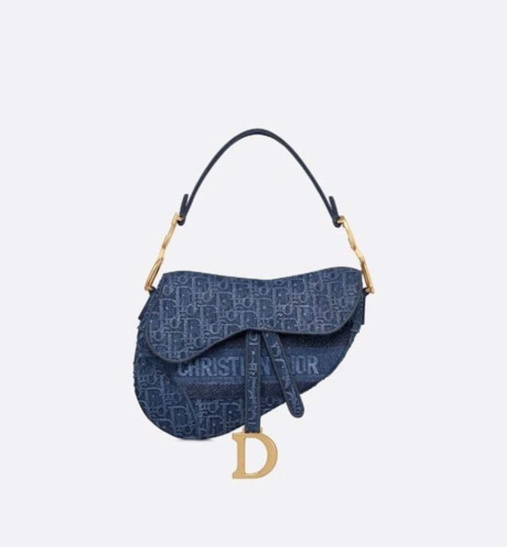 Fashion Bolso Saddle de tela denim - Bolsos - Moda Mujer | DIOR