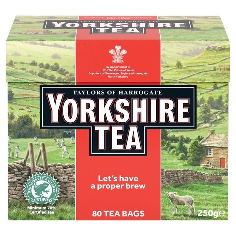 Fashion Yorkshire Taylors Drinks Tea British Food