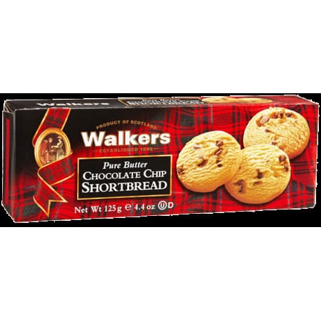 Fashion Walkers Pure Butter Chocolate Chip Shortbread