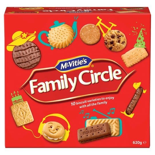 Fashion McVities Family Circle Biscuit Variety