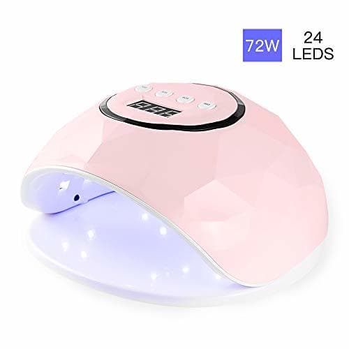 Producto Lampara LED Uñas 72W Profesional Secador de Uñas LED UV Lampara Uñas