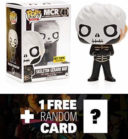 Moda Funko Pop Rocks MCR Skeleton Gerard Way Hot ... - Amazon.com