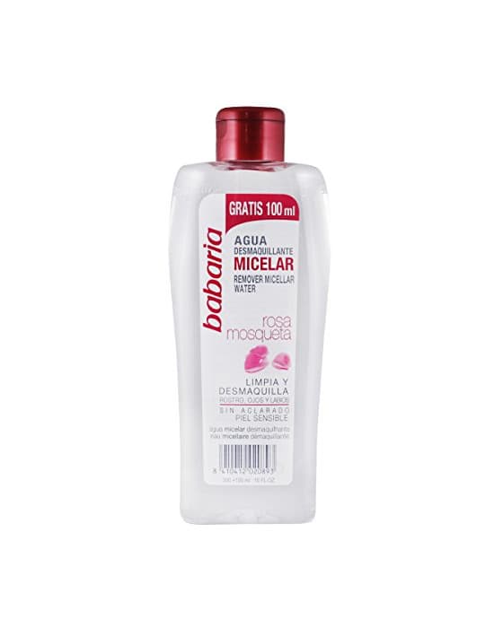 Belleza Babaria Rosa Mosqueta Agua Micelar Desmaquillante 300 Ml 1 Unidad 300 g