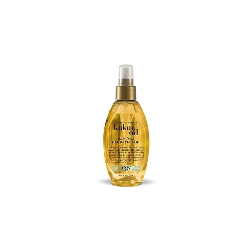 Belleza OGX Anti-Frizz Hydrating Kukui Oil