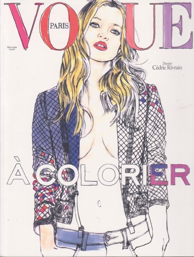 Book Vogue Paris À Colorier