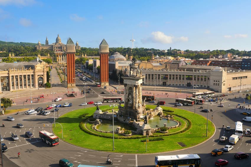 Place Plaza ESPAÑA Barcelona