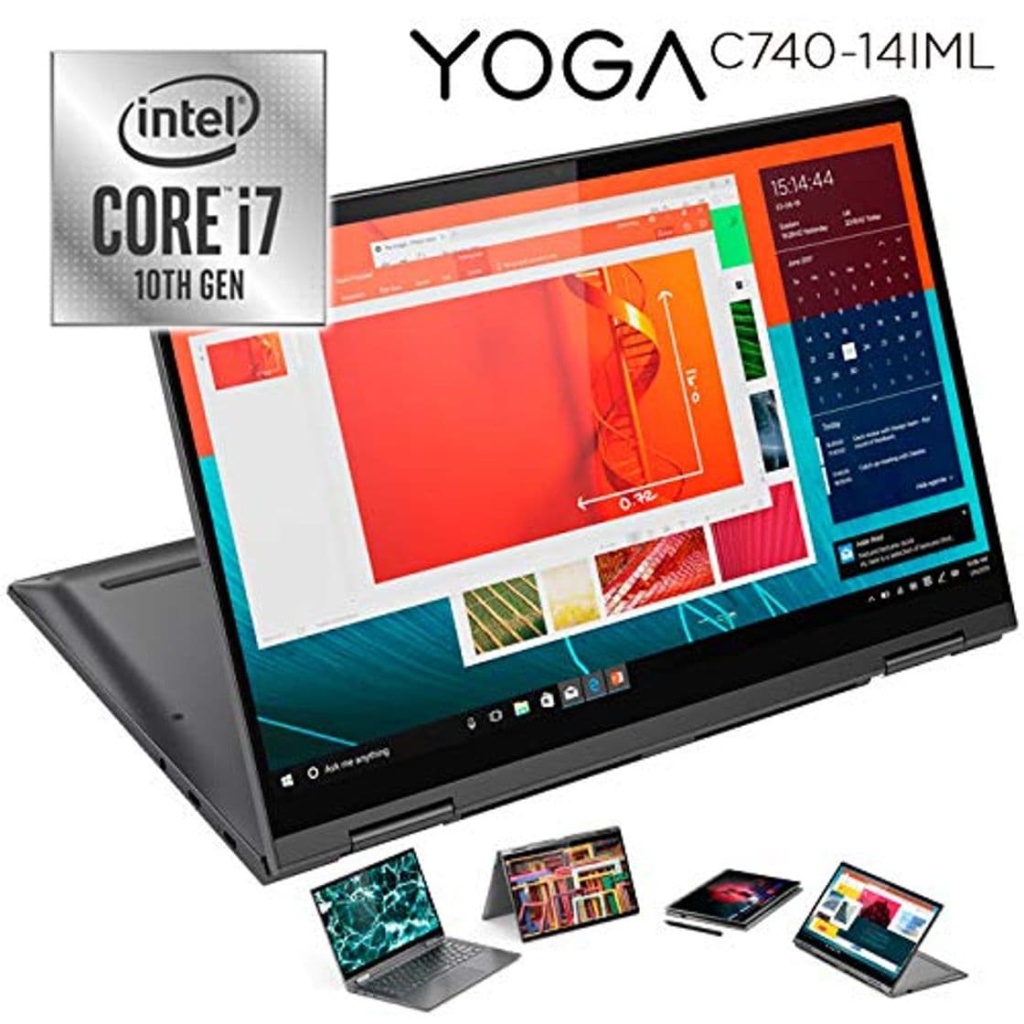 Product Convertible 2 en 1 Lenovo Yoga C740