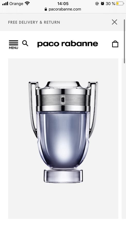 Product Paco rabanne Invictus eau de toilette 