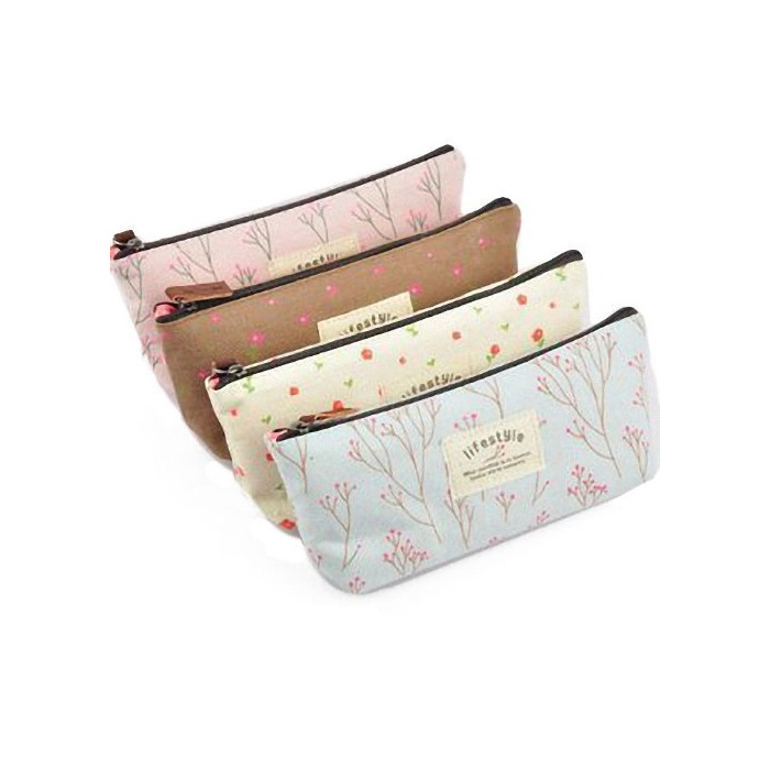 Product HmgSea Pastorable Canvas Pen Bag Pencil Case