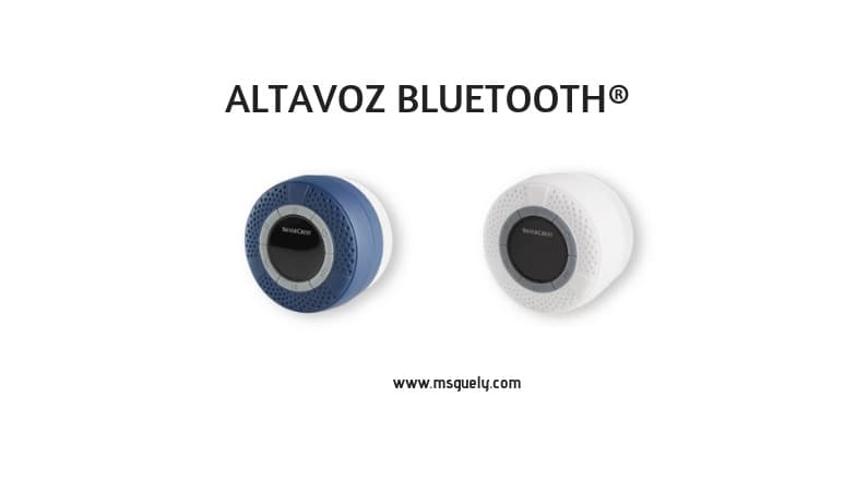 Producto Altavoz Bluetooth para baño SilverCrest