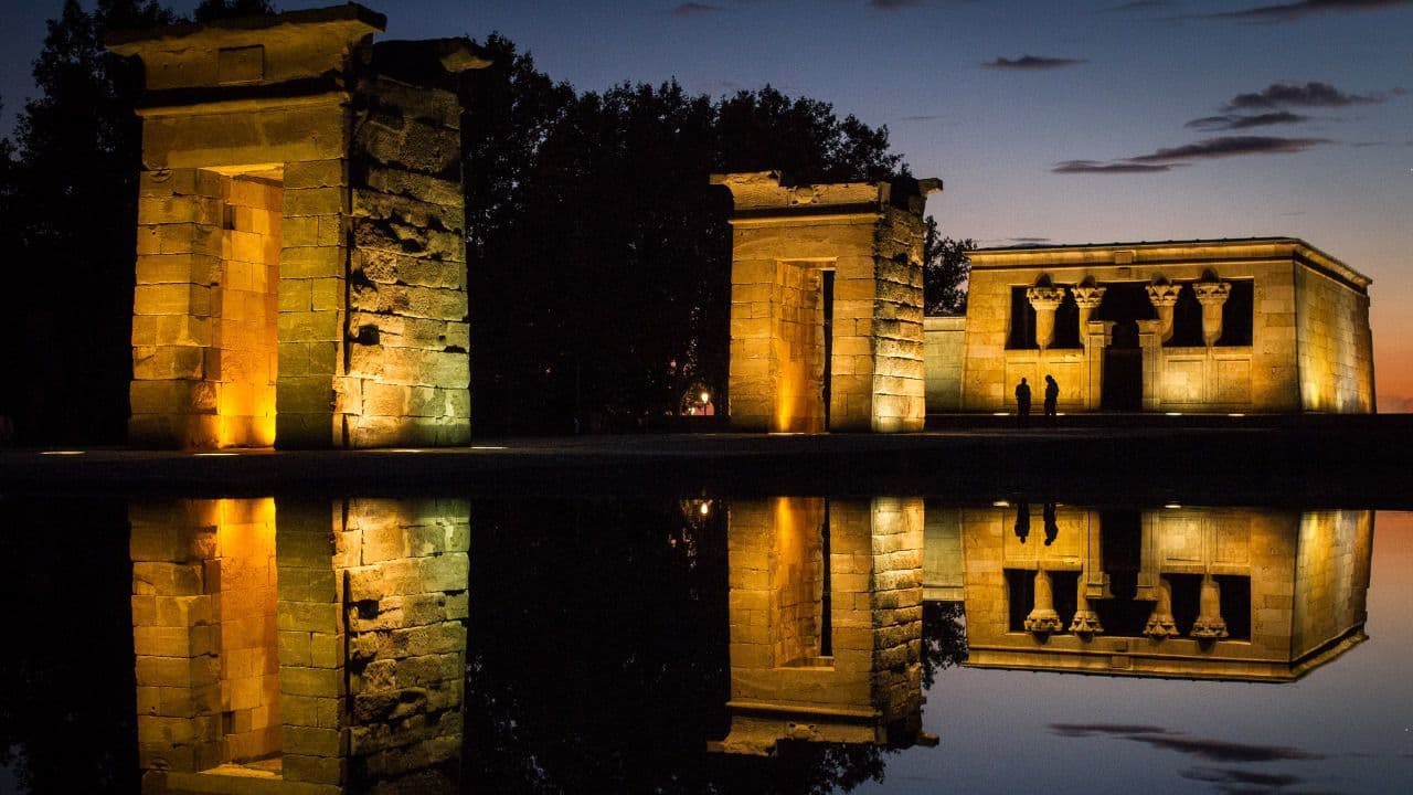 Lugar Templo de Debod