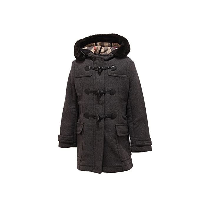 Product 1566T cappotto montgomery bimba grigio BURBERRY lana jacket coat kid [8 YEARS]