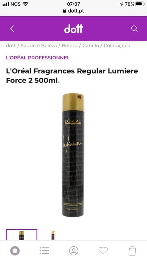 Producto Laca L’Oréal 