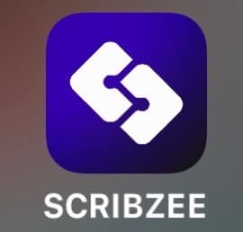 App SCRIBZEE 