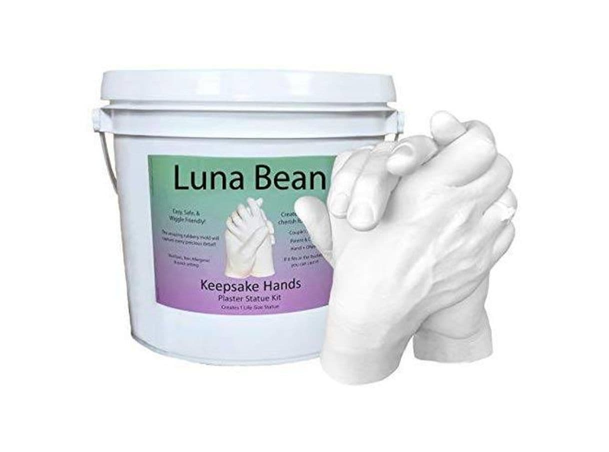 Producto Luna Bean LARGE Keepsake Hands Casting Kit