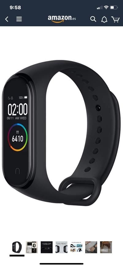 Fashion Xiaomi Mi Band 4 Pulsera de Actividad,Monitores de Actividad ...